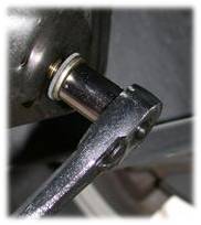 Replace the drain plug.